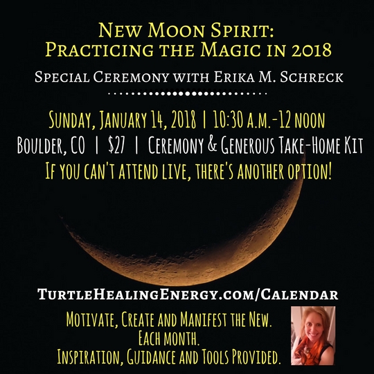 New Moon Spirit Event January 2018